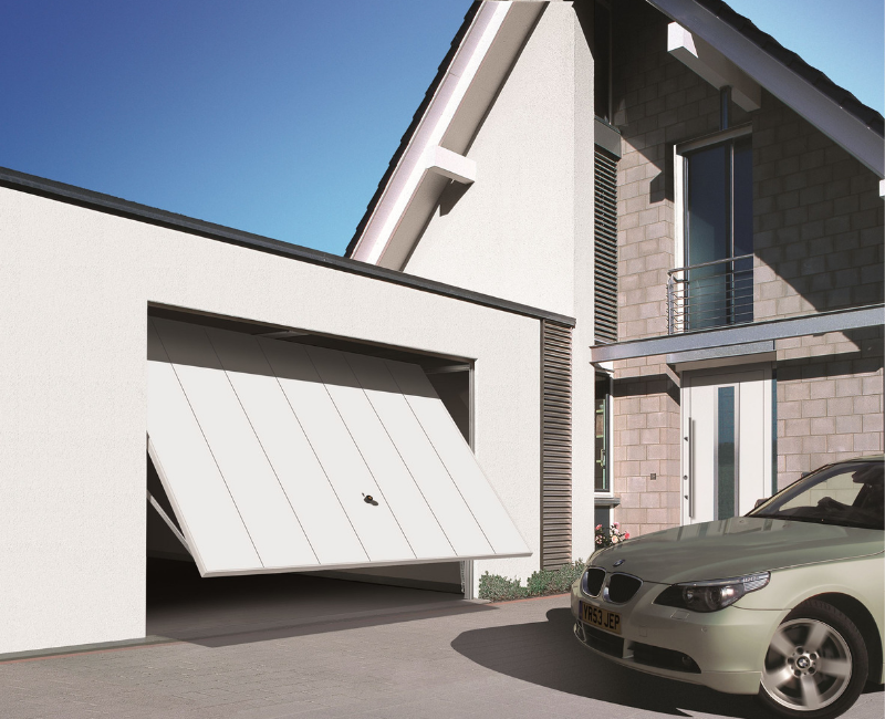 up and over garage door styles by buckle and Jones Workington